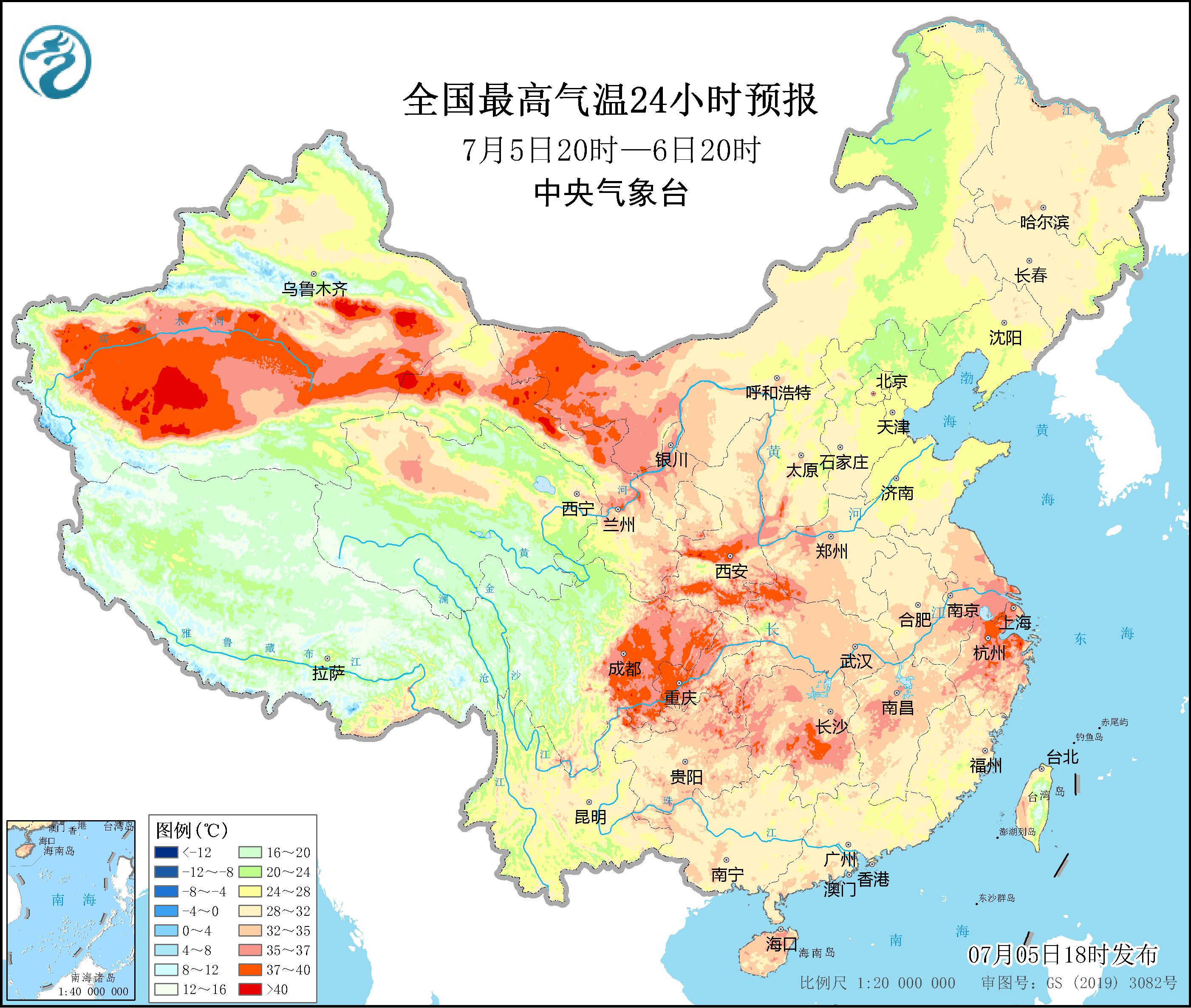 全国天气预报图(最近三天全国天气预报图)